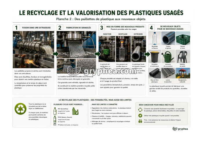 Recyclage et valorisation des plastiques - partie 2 - gryphea.org